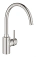 Смеситель для кухни GROHE Concetto New с высоким изливом, суперсталь (32661DC3) Смеситель для кухни GROHE Concetto New с высоким изливом, суперсталь (32661DC3)