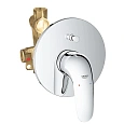 Смеситель для душа GROHE Eurostyle (внешняя и встраиваемая части), хром (23730003) Смеситель для душа GROHE Eurostyle (внешняя и встраиваемая части), хром (23730003)