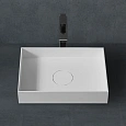 Раковина ABBER Stein AS2621 накладная, белая матовая Раковина ABBER Stein AS2621 накладная, белая матовая