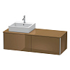 Картинка анонса товара «тумба под раковину duravit xsquare xs4903l6161 140 см коричнево-оливковый глянцевый»
