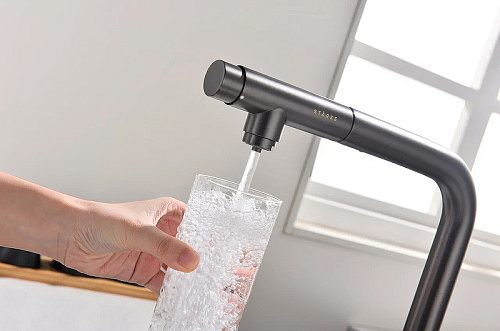 Смеситель для кухни Paulmark VIPER беретта Vi213105-GM Смеситель для кухни Paulmark VIPER беретта Vi213105-GM