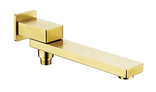 Излив Raglo R473.73.03 поворотный 25см с функцией переключения латунь, сатин золотой Излив Raglo R473.73.03 поворотный 25см с функцией переключения латунь, сатин золотой