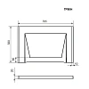 Экран для ванны торцевой Timo TP80H 79,5 см Экран для ванны торцевой Timo TP80H 79,5 см