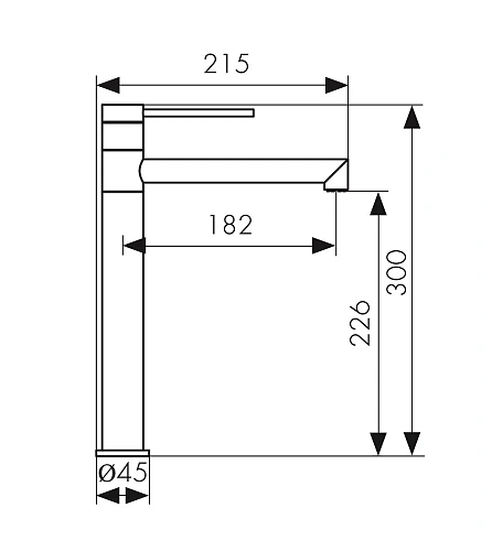 Смеситель для раковины Kaiser Vita 43111 Смеситель для раковины Kaiser Vita 43111