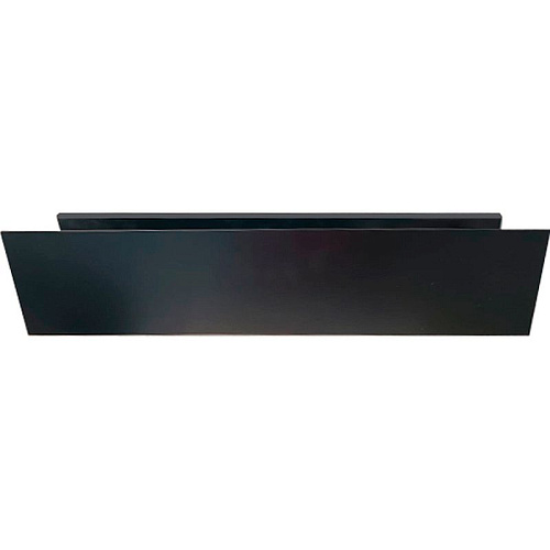 Полка Aquanet Магнум Н 50x12 черная матовая, с крючками 00341533 Полка Aquanet Магнум Н 50x12 черная матовая, с крючками 00341533