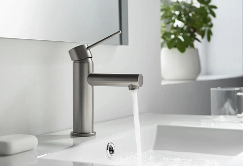 Смеситель для раковины Timo Saona 2361/13F никель Смеситель для раковины Timo Saona 2361/13F никель