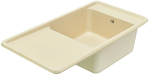 Кухонная мойка Aquaton Беллис 97 1A725132BS290 из литого мрамора, шампань Кухонная мойка Aquaton Беллис 97 1A725132BS290 из литого мрамора, шампань