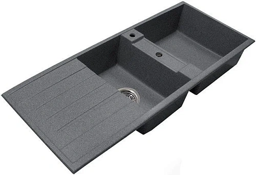 Кухонная мойка Aquaton Торина, 1A712032TR050, серая Кухонная мойка Aquaton Торина, 1A712032TR050, серая
