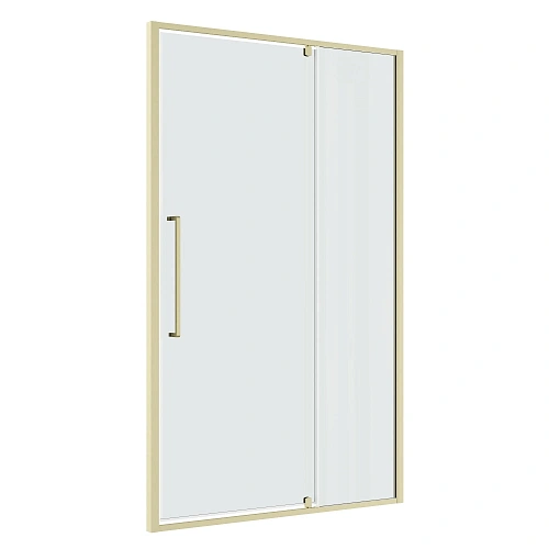 Душевая дверь Niagara Nova NG-45-12ASG (120х195) распашная, золото сатин, стекло прозрачное Душевая дверь Niagara Nova NG-45-12ASG (120х195) распашная, золото сатин, стекло прозрачное