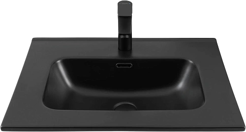 Раковина Aquanet Flat 60 черная матовая 00329253 Раковина Aquanet Flat 60 черная матовая 00329253