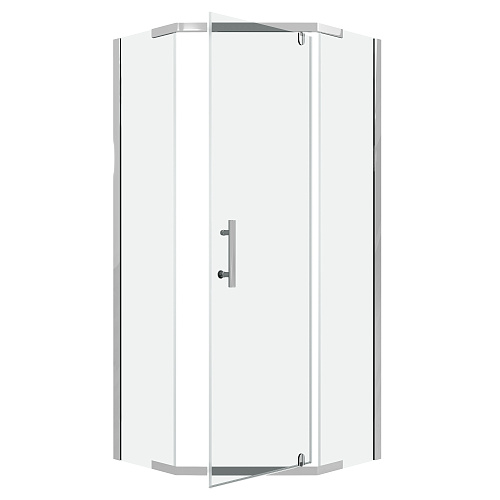 Душевой уголок Niagara Eco NG-1009-14D (90x90x190) трапеция, распаш, профиль хром, стекло прозрачное (4мм) Душевой уголок Niagara Eco NG-1009-14D (90x90x190) трапеция, распаш, профиль хром, стекло прозрачное (4мм)