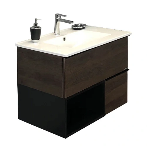 Тумба раковина Comforty Франкфурт-75 00004150531 дуб шоколадно-коричневый раковина Comforty 75E Тумба раковина Comforty Франкфурт-75 00004150531 дуб шоколадно-коричневый раковина Comforty 75E
