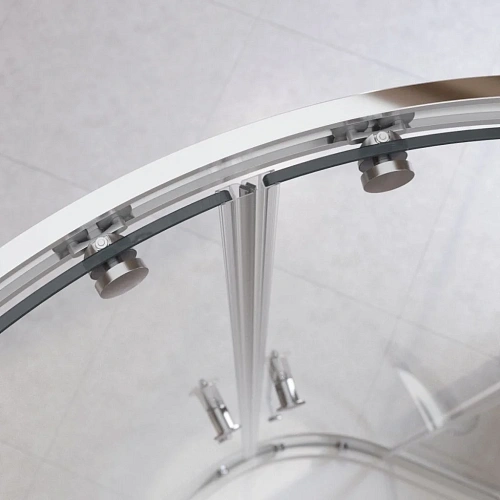 Душевой уголок CEZARES RELAX-304-R-2-90-C-CR 90x90см стекло прозрачное, профиль хром Душевой уголок CEZARES RELAX-304-R-2-90-C-CR 90x90см стекло прозрачное, профиль хром