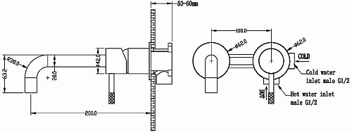 Смеситель для раковины Boheme Uno 465-SGM Gunmetal Shiny Смеситель для раковины Boheme Uno 465-SGM Gunmetal Shiny