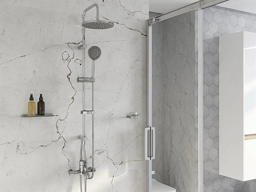 Душевая стойка STWORKI Хельсинки by Damixa Хельсинки HFSG97000 + HFHS10000 428821 Душевая стойка STWORKI Хельсинки by Damixa Хельсинки HFSG97000 + HFHS10000 428821