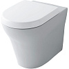 Картинка анонса товара «унитаз приставной toto mh series cw163y#xw без сиденья tornado flush, cefiontect, цвет: белый»