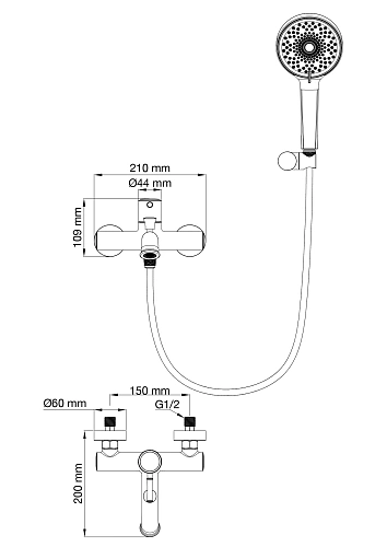 Смеситель для ванны Wonzon & Woghand TOR розовое золото (WW-88037073-RG) Смеситель для ванны Wonzon & Woghand TOR розовое золото (WW-88037073-RG)