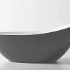 Ванна отдельностоящая ABBER AB9233G 184x79 универсальная, серый акриловая Ванна отдельностоящая ABBER AB9233G 184x79 универсальная, серый акриловая