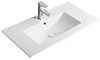 Картинка анонса товара «раковина gid nyj803-70 71110 встраиваемая сверху белая 71x40x17»