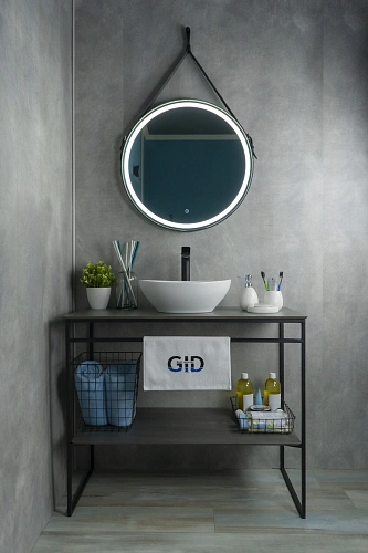 Раковина Gid N900 51164 накладная белый матовый 41x34x15 Раковина Gid N900 51164 накладная белый матовый 41x34x15