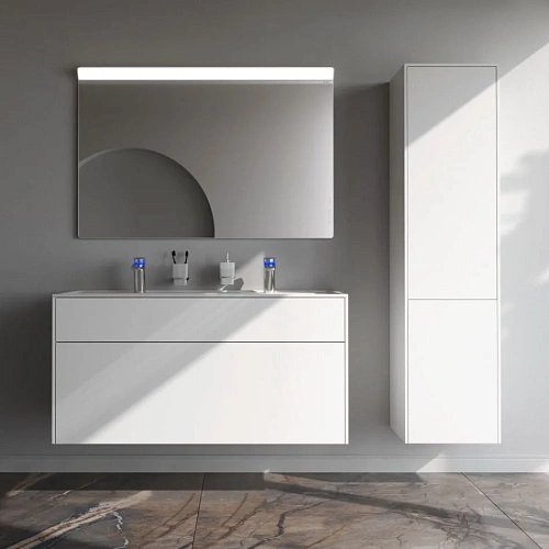 Тумба под раковину AM.PM Inspire V2.0 M50AFHX1203WM подвесная, 120 см, push-to-open, белый матов Тумба под раковину AM.PM Inspire V2.0 M50AFHX1203WM подвесная, 120 см, push-to-open, белый матов