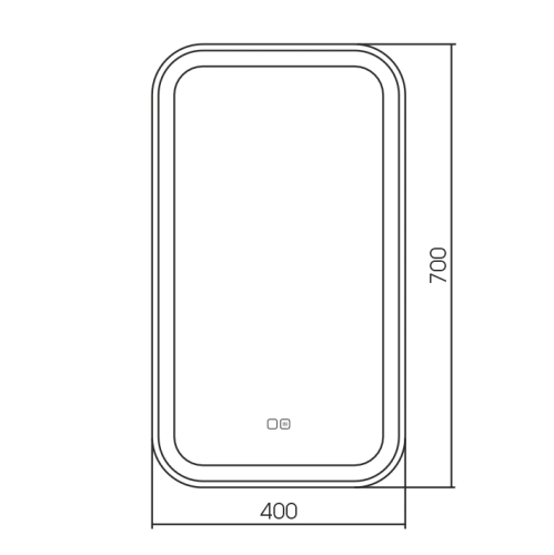 Зеркало Silver mirrors МАЛЬТА -2 400x700 Сенсорный выключатель + ПОДОГРЕВ LED-00002552 Зеркало Silver mirrors МАЛЬТА -2 400x700 Сенсорный выключатель + ПОДОГРЕВ LED-00002552