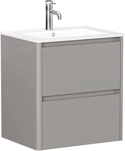 Тумба под раковину Allen Brau Gravity 60 1.370008.PGM платина матовый Тумба под раковину Allen Brau Gravity 60 1.370008.PGM платина матовый