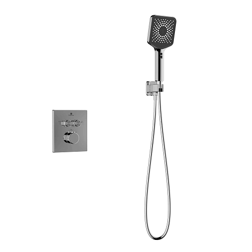 Душевая система Vincea Inspire VSFW-3I21MT4CH встраиваемый, термостатический, двухрежимный, хром Душевая система Vincea Inspire VSFW-3I21MT4CH встраиваемый, термостатический, двухрежимный, хром