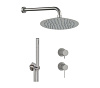 Картинка анонса товара «душевая система remer x style inox ssx92ps02ufm25, нержавеющая сталь»
