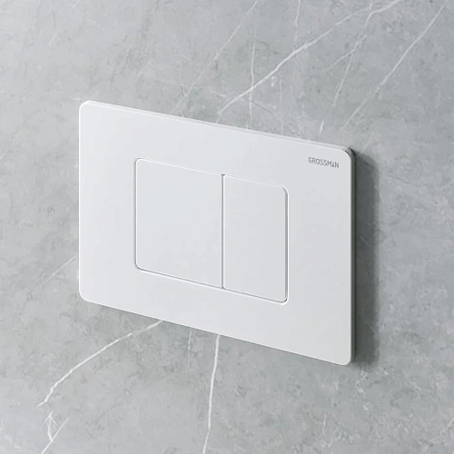Клавиша смыва GROSSMAN Classic 700.K31.04.01M.01M белый матовый Клавиша смыва GROSSMAN Classic 700.K31.04.01M.01M белый матовый