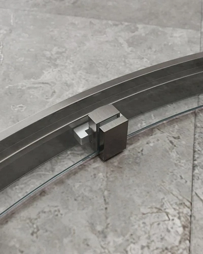 Душевой уголок CEZARES MOLVENO-R-11-90+30-C-GM-IV цвет профиля оружейная сталь стекло прозрачное 1200x1200 мм Душевой уголок CEZARES MOLVENO-R-11-90+30-C-GM-IV цвет профиля оружейная сталь стекло прозрачное 1200x1200 мм