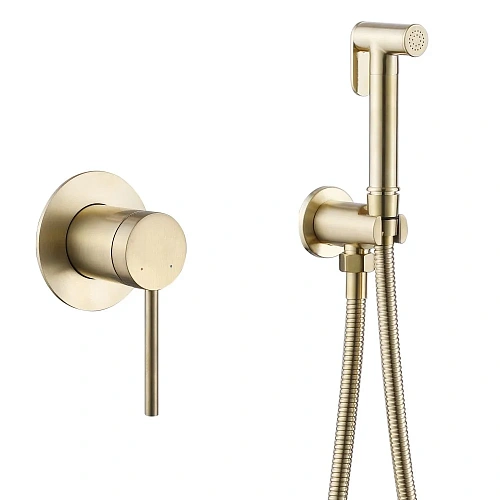 Гигиенический душ ABBER Emotion AF8825G золото матовое Гигиенический душ ABBER Emotion AF8825G золото матовое