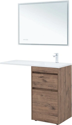 Тумба под раковину Aquanet Токио 48 дуб веллингтон напольная 2 ящика 00333647 напольная Тумба под раковину Aquanet Токио 48 дуб веллингтон напольная 2 ящика 00333647 напольная