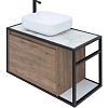 Тумба под раковину Aquanet Nova Lite Loft 75 L дуб рустикальный 00261658 Тумба под раковину Aquanet Nova Lite Loft 75 L дуб рустикальный 00261658