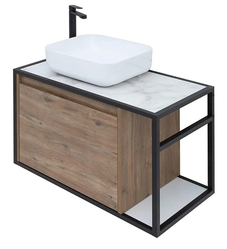 Тумба под раковину Aquanet Nova Lite Loft 75 L дуб рустикальный 00261658 Тумба под раковину Aquanet Nova Lite Loft 75 L дуб рустикальный 00261658