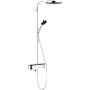 Душевая система Hansgrohe Pulsify S Showerpipe 260 1jet с термостатом для ванны 24230000, хром