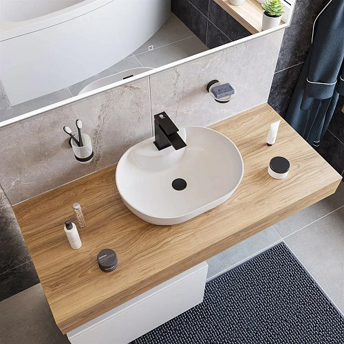 Смеситель для раковины STWORKI Карлстад KAS-01b 554458 Смеситель для раковины STWORKI Карлстад KAS-01b 554458