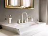 Картинка анонса товара «смеситель для раковины grohe grandera с донным клапаном и высоким изливом, хром/золото (20389ig0)»
