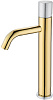 Картинка анонса товара «смеситель для раковины boheme stick gold touch chrome 122-gcr.2»