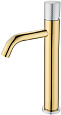 Детальная картинка товара «смеситель для раковины boheme stick gold touch chrome 122-gcr.2»