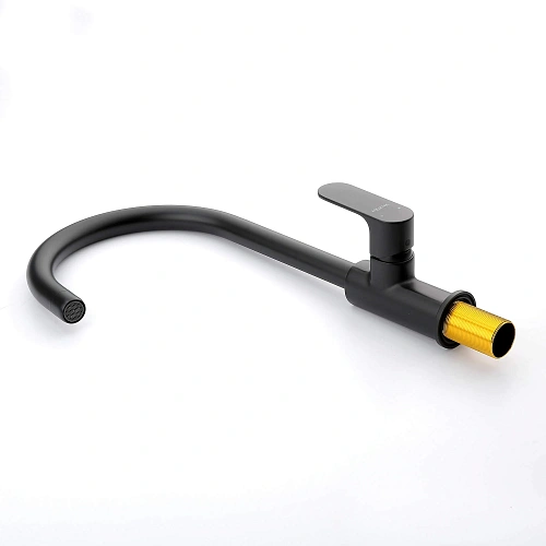 Смеситель для кухни Aquatek АЛЬФА AQ1982MB матовый черный Смеситель для кухни Aquatek АЛЬФА AQ1982MB матовый черный