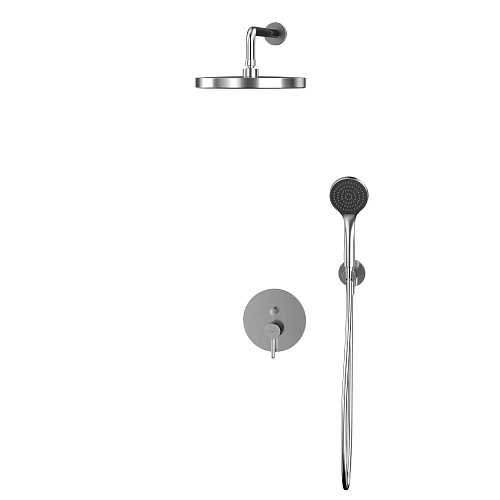 Душевая система WHITECROSS Y YSET04BASICNIB скрытого монтажа, брашированный никель Душевая система WHITECROSS Y YSET04BASICNIB скрытого монтажа, брашированный никель