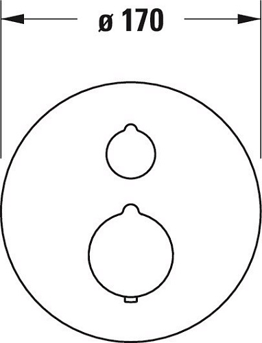 Смеситель для душа Duravit C.1 C14200016046 черный Смеситель для душа Duravit C.1 C14200016046 черный