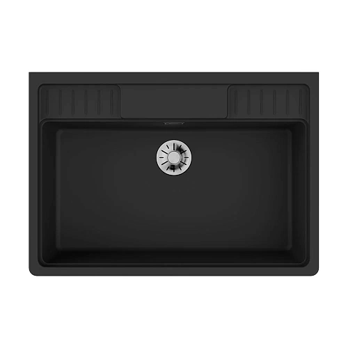 Кухонная мойка Omoikiri Kinokawa 90-GB Artceramic/графит 4993855 Кухонная мойка Omoikiri Kinokawa 90-GB Artceramic/графит 4993855