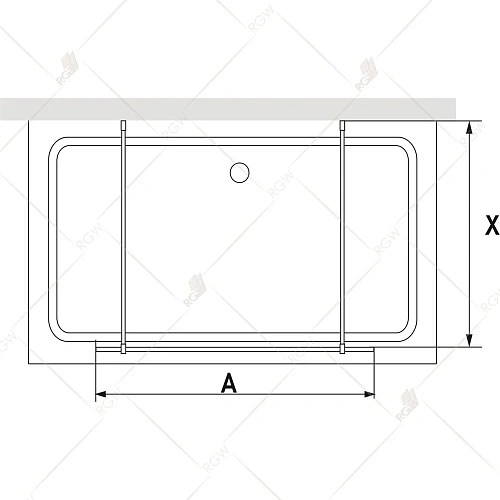 Душевая перегородка RGW Walk In WA-016-1 351016115-11 Душевая перегородка RGW Walk In WA-016-1 351016115-11