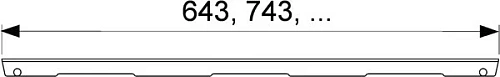 Декоративная панель TECE TECEdrainline quadratum, нержавеющая сталь, глянец для душевого канала, пр 600850 Декоративная панель TECE TECEdrainline quadratum, нержавеющая сталь, глянец для душевого канала, пр 600850
