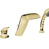 Смеситель на борт ванны Boheme COBRA золото 400 Смеситель на борт ванны Boheme COBRA золото 400