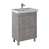 Тумба под раковину BRIZ Риччи т8-60 под раковину Фостер 360 03-08060-06 00 БТН светло - серый Тумба под раковину BRIZ Риччи т8-60 под раковину Фостер 360 03-08060-06 00 БТН светло - серый