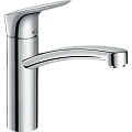 Смеситель для кухни Hansgrohe Logis M31 160, CoolStart, EcoSmart, 1jet 71839000, хром Смеситель для кухни Hansgrohe Logis M31 160, CoolStart, EcoSmart, 1jet 71839000, хром