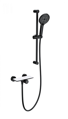 Смеситель для душа Wonzon & Woghand черный матовый (WW-B2052-A-MB) Смеситель для душа Wonzon & Woghand черный матовый (WW-B2052-A-MB)